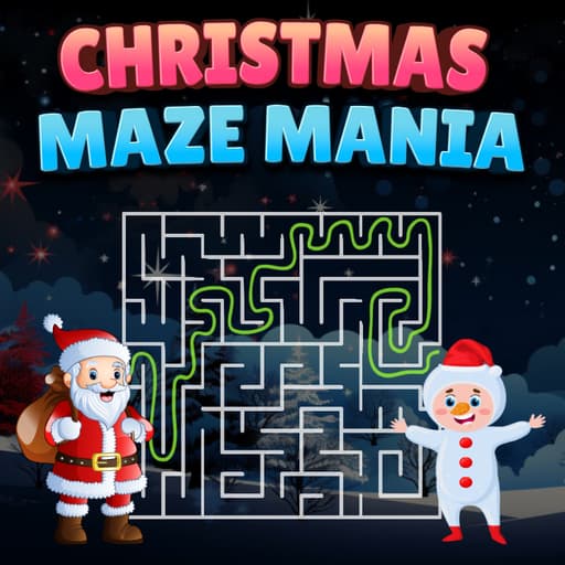 Christmas Maze Mania game thumbnail