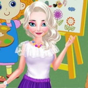 Art Teacher Elsa game thumbnail