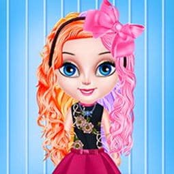 Baby Elsa Hairstyle Design game thumbnail