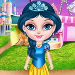 Baby Elsa In Disneyland game thumbnail