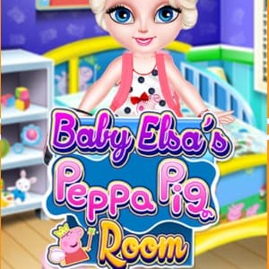 Baby Elsa's Peppa Pig Room game thumbnail