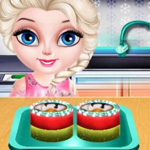 Baby Elsa Sushi Cooking game thumbnail