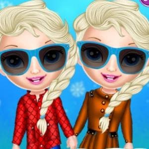 Baby Elsa Winter Shopping Spree game thumbnail