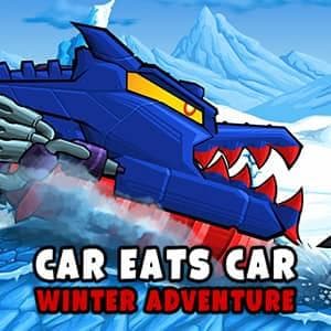 Car Eats Car: Winter Adventure game thumbnail