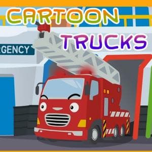 Cartoon Trucks Jigsaw game thumbnail