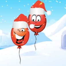 Christmas Balloons game thumbnail