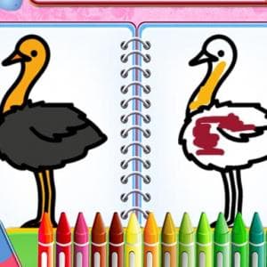 Coloring Birds Game game thumbnail