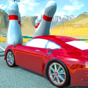 Crazy Car Crash Stunts Bowling Edition game thumbnail