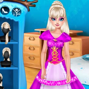 Design A Dress For Elsa  game thumbnail