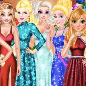 Disney Princess Christmas Ball  game thumbnail