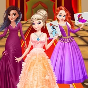 Disney Princesses Drawing Party  game thumbnail