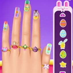 Easter Nails Designer game thumbnail