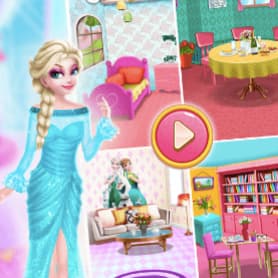 Elsa 4 Seasons House Design game thumbnail