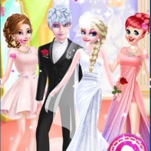 Elsa And Jack's Love Wedding game thumbnail