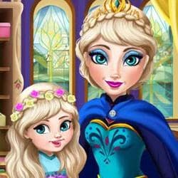 Elsa Mommy Fashion game thumbnail
