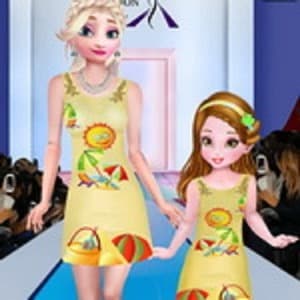 Elsa Parent Child Outfit Collection game thumbnail
