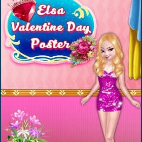 Elsa Valentine Day Poster game thumbnail