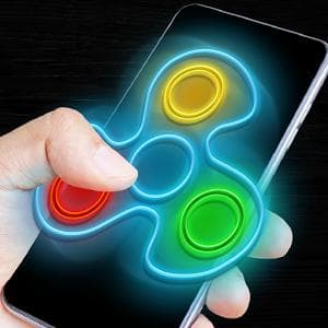 Fidget Spinner Neon Glow  game thumbnail