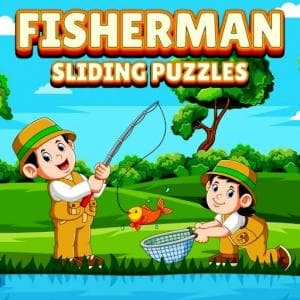 Fisherman Sliding Puzzles game thumbnail