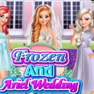 Frozen And Ariel Wedding game thumbnail