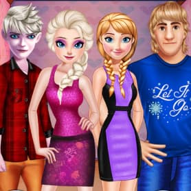 Frozen Family Go To College  game thumbnail