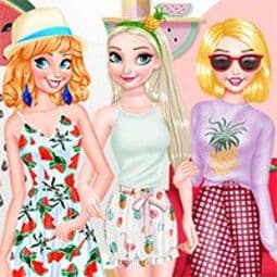Frozen Spring Street Fashion game thumbnail