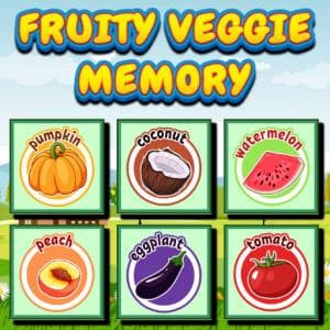 Fruity Veggie Memory game thumbnail