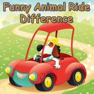 Funny Animal Ride Difference game thumbnail