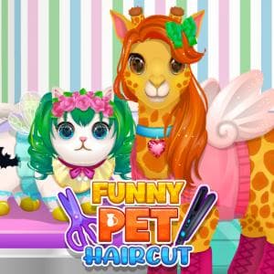Funny Pet Hair Cut game thumbnail