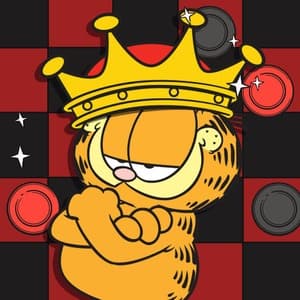 Garfield Checkers game thumbnail