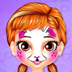 Little Princess Anna Face Painting game thumbnail