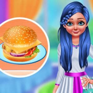 Making Homemade Veg Burge game thumbnail