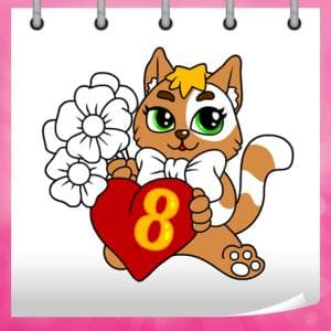 March Coloring Book game thumbnail