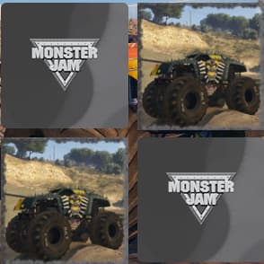 Monster Jam Memory  game thumbnail