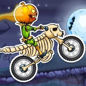 Moto X3M Spooky Land game thumbnail