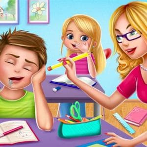 My Teacher Classroom Fun game thumbnail