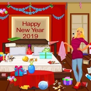 New Year Bedroom Cleaning game thumbnail