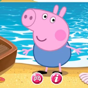 Piggy Looking For The Sea Road  game thumbnail