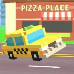 Pixel Road Taxi Depot game thumbnail