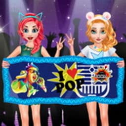 Princess Concert Dress Up game thumbnail