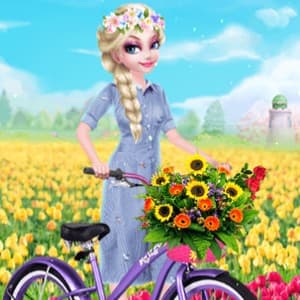 Princess Elsa Spring  game thumbnail