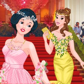 Princesses At Met Gala Ball  game thumbnail