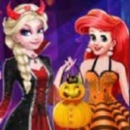 Princesses Halloween Surprise Gift game thumbnail