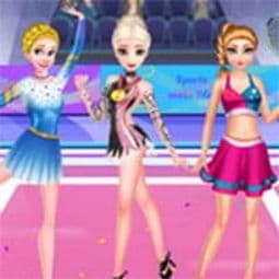 Princesses Sports Girl Dress game thumbnail