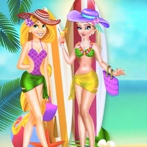 Princesses Swimwear Fashion game thumbnail