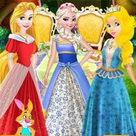Princesses Tea Party In Wonderland game thumbnail