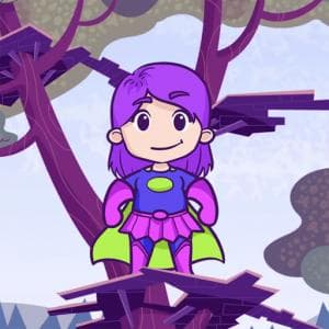Purple Hero Jigsaw game thumbnail