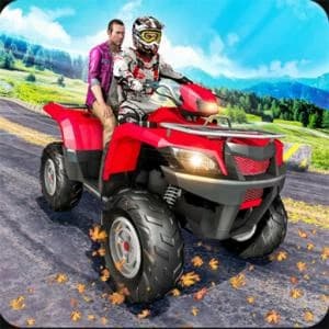 Quad Bike Traffic Racing Mania game thumbnail