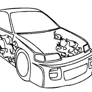 Racing Cars Coloring Book game thumbnail