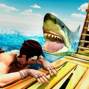 Raft Shark Hunting game thumbnail